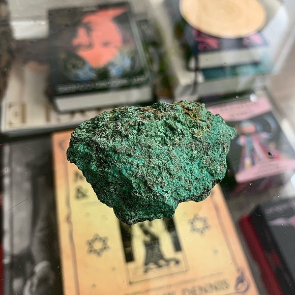 Raw SML Turquoise Green/Blue Chrysocolla Crystal Home Decor - Witchy Spiritual - Picture 4 of 5